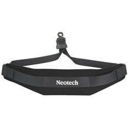 Neotech Soft Sax Strap - Open Hook - Black