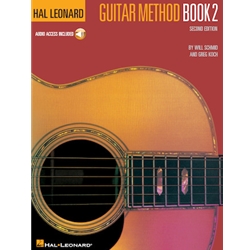 Hal Leonard Guitar Method W/cd Bk 2