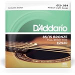 D'addario  Acoustic guitar set 85/15 Med Lite