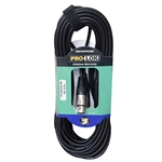 PRO LOK MIC cable 50' XLR M-F