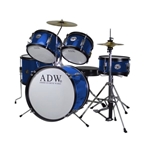 ADW 5pc Junior Drum Set - Blue