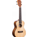 Amahi Penguin Concert Ukelele w/bag Spruce Top, Mahogany Back & Sides