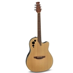 Applause E-Acoustic Middepth Guitar AE44-4S, Natural Satin with Bag OV251200