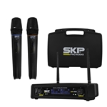 SKP UHF 300D Dual Wireless microphones