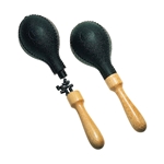 LP LP-281R Maracas - Large Plastic Refillable Black