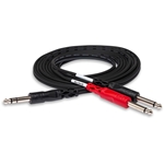 Hosa 4M Send & Return Cable 1/4" TRS to Dual 1/4" in TS