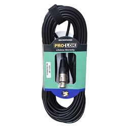 PRO LOK MIC cable 50' XLR M-F