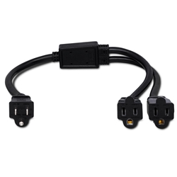 HOSA YAC406 Power Extension Y Cable