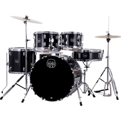 Mapex CM5294FTCDK Comet 5-Piece Drum Set 22" BD Dark Black