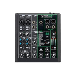 Mackie ProFX6v3 6-Channel Professional Analog Mixer with USB