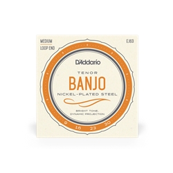 D'addario EJ63 Banjo Tenor Set - 4 String