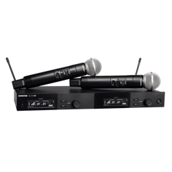 Shure SLXD24D/SM58 Dual Wireless System with 2 SLXD2/58 Handheld Transmitters