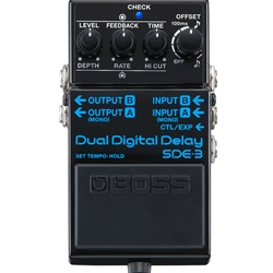 BOSS SDE-3 Dual Digital Delay Pedal