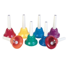 KIDSPLAY 8-Note C Major Diatonic Hand Bell Set